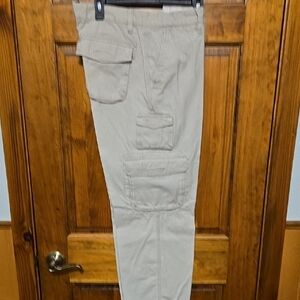 Men's Redhead Cargo Pants in Beige - Casual Utility Trousers